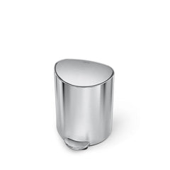 6L semi-round pedal bin